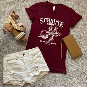 Schrute Farms graphic tee